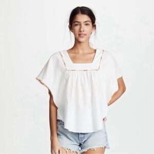 Madewell Butterfly Fiesta Top